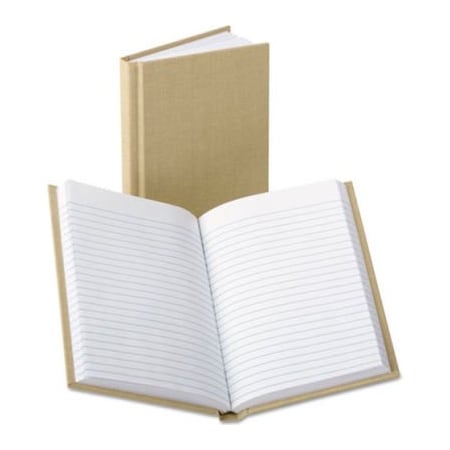 Esselte Handy Size Bound Memo Book, Stiff Tan Cover, 7 x 4-3/8 Size, 96 Pages ESS6559